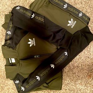 Adidas Military Green Tracksuit